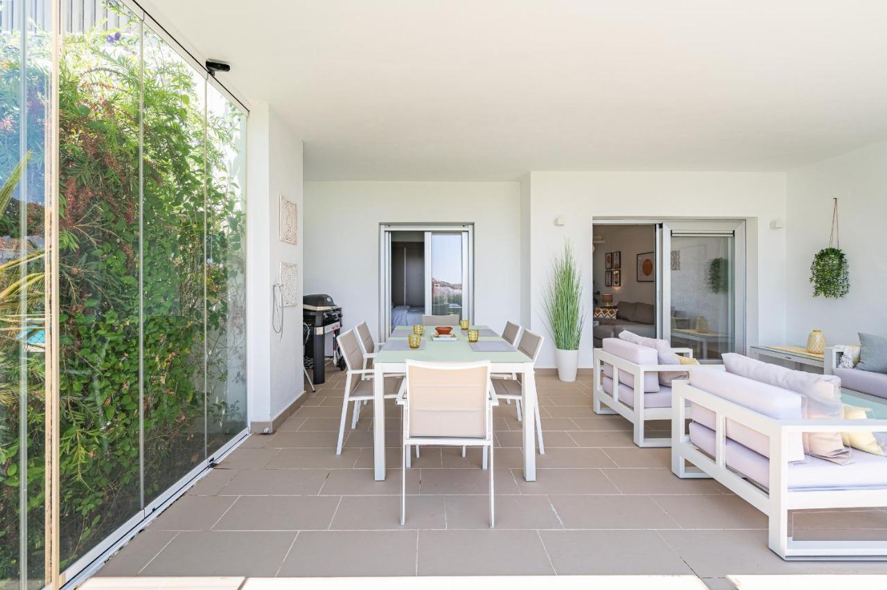 Garten Appartment In La Floresta - La Mairena Ojen Luaran gambar